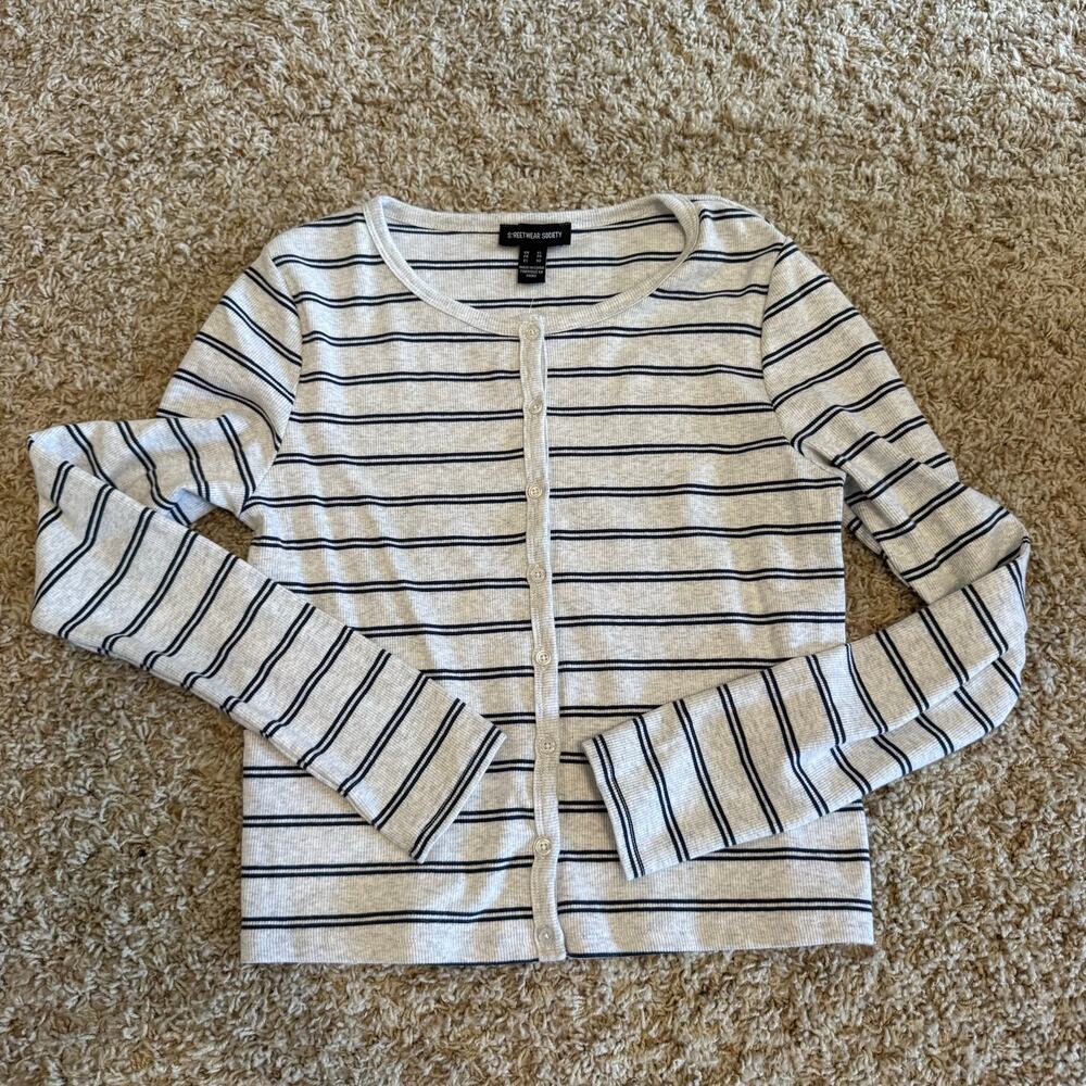 NWOT Stripe longsleeve